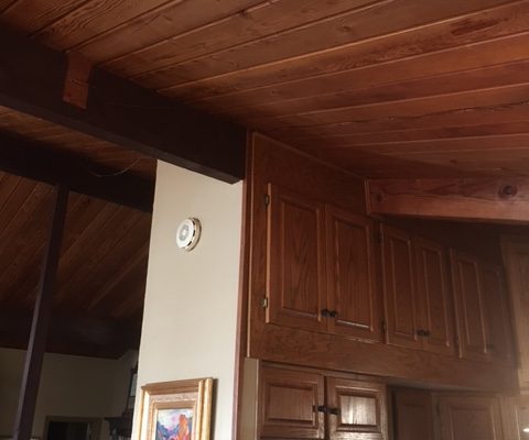 kitchen ceiling beam